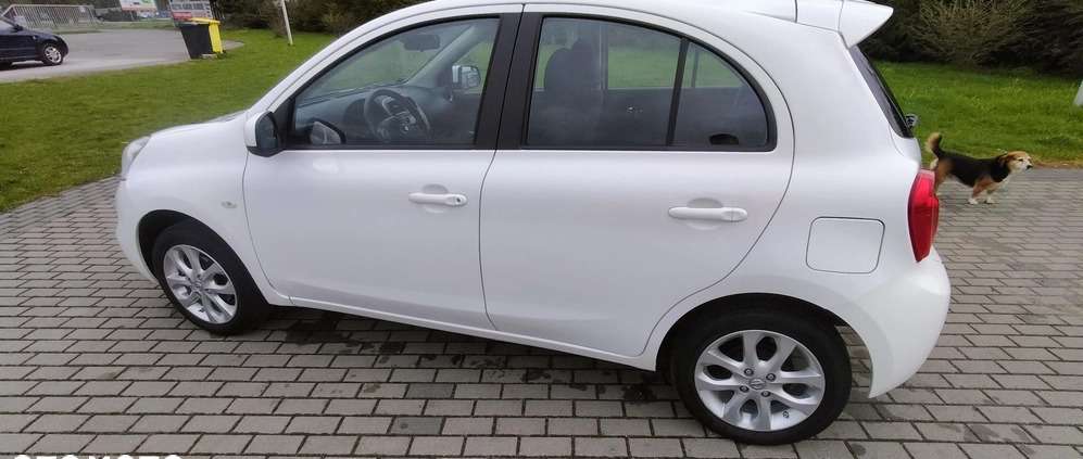 Nissan Micra cena 27800 przebieg: 100000, rok produkcji 2015 z Zelów małe 436